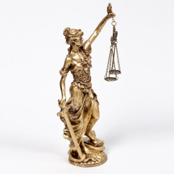 18cm Themis Heykeli Ofis Hediyesi Adalet Biblosu Avukata Hediye Biblo - 4