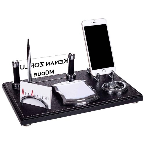 Loft Masa İsimliği Yeni İş Hediyesi Ofis Masaüstü İsimlik Seti - isimliksepeti