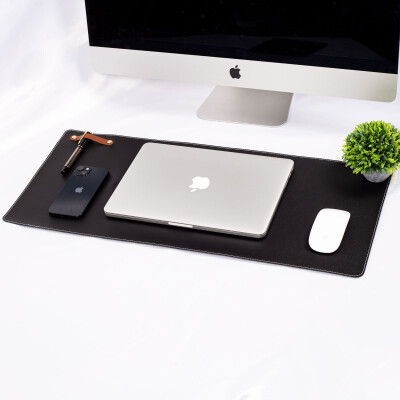 Pu Deri Ofis Masa Matı Laptop Sümen Takımı Geniş Mouse Pad - 2